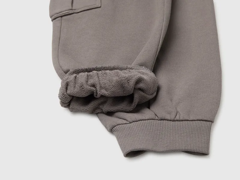 Fleece-Cargohose