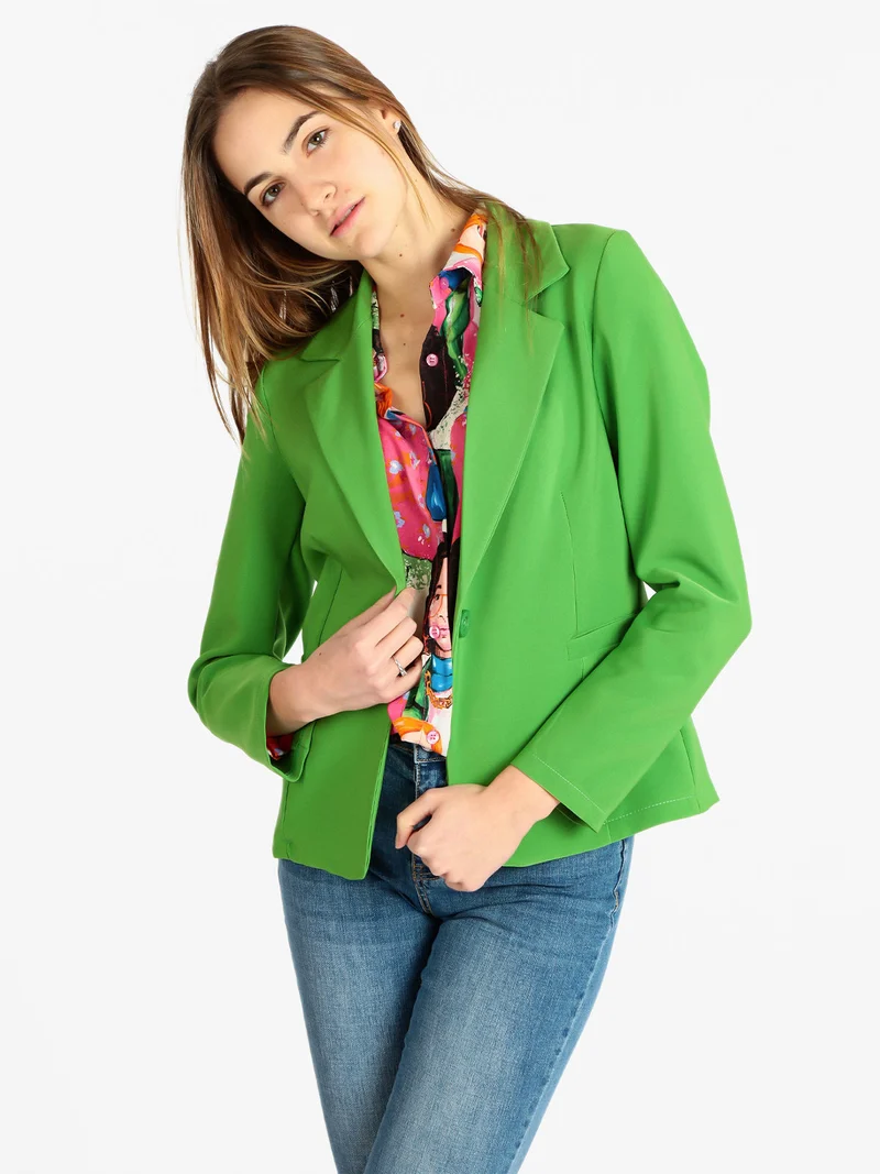 Blazer elegante da donna - verde
