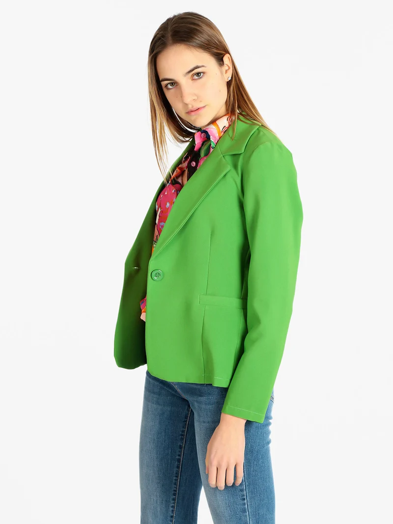 Blazer elegante da donna - verde