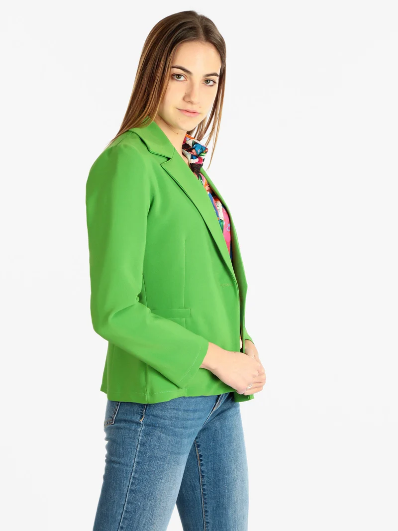 Blazer elegante da donna - verde