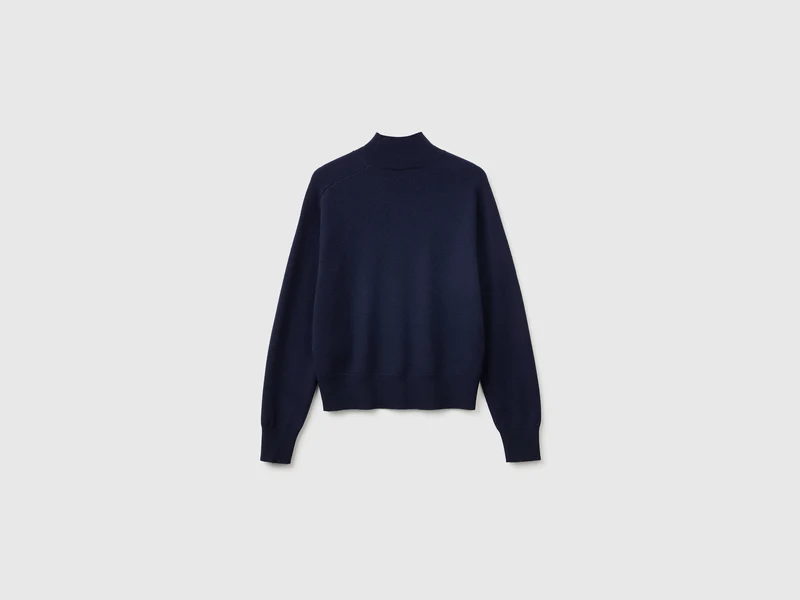 Rollkragenpullover aus Kaschmirmischung