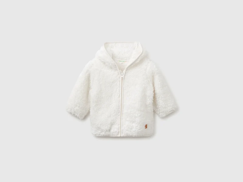 Sweatshirt im Teddybär-Look