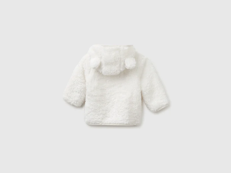 Sweatshirt im Teddybär-Look