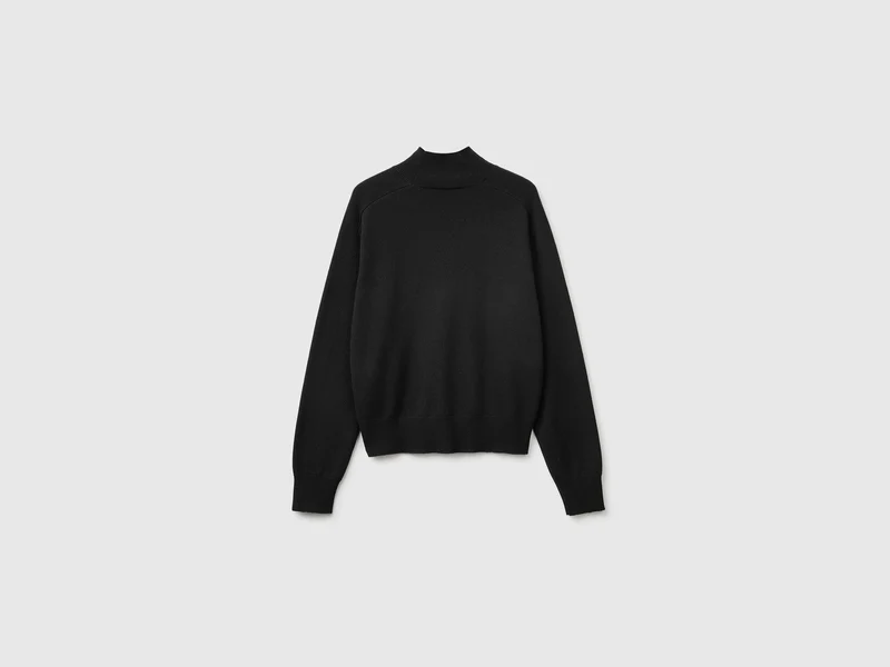 Rollkragenpullover aus Kaschmirmischung