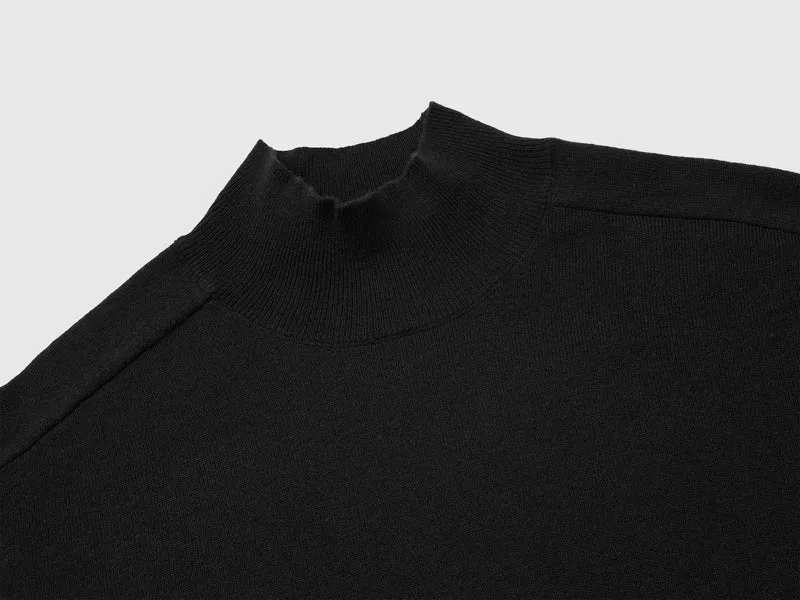 Rollkragenpullover aus Kaschmirmischung