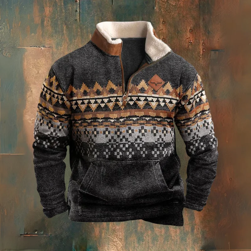 Vintage Zip Sweater
