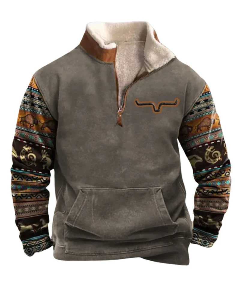 Vintage Zip Sweater