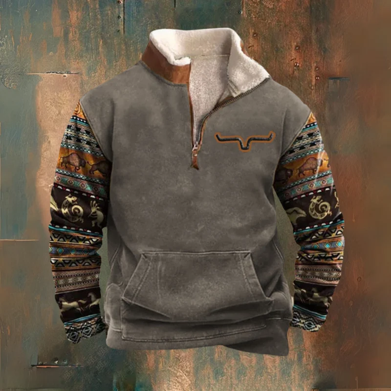 Vintage Zip Sweater