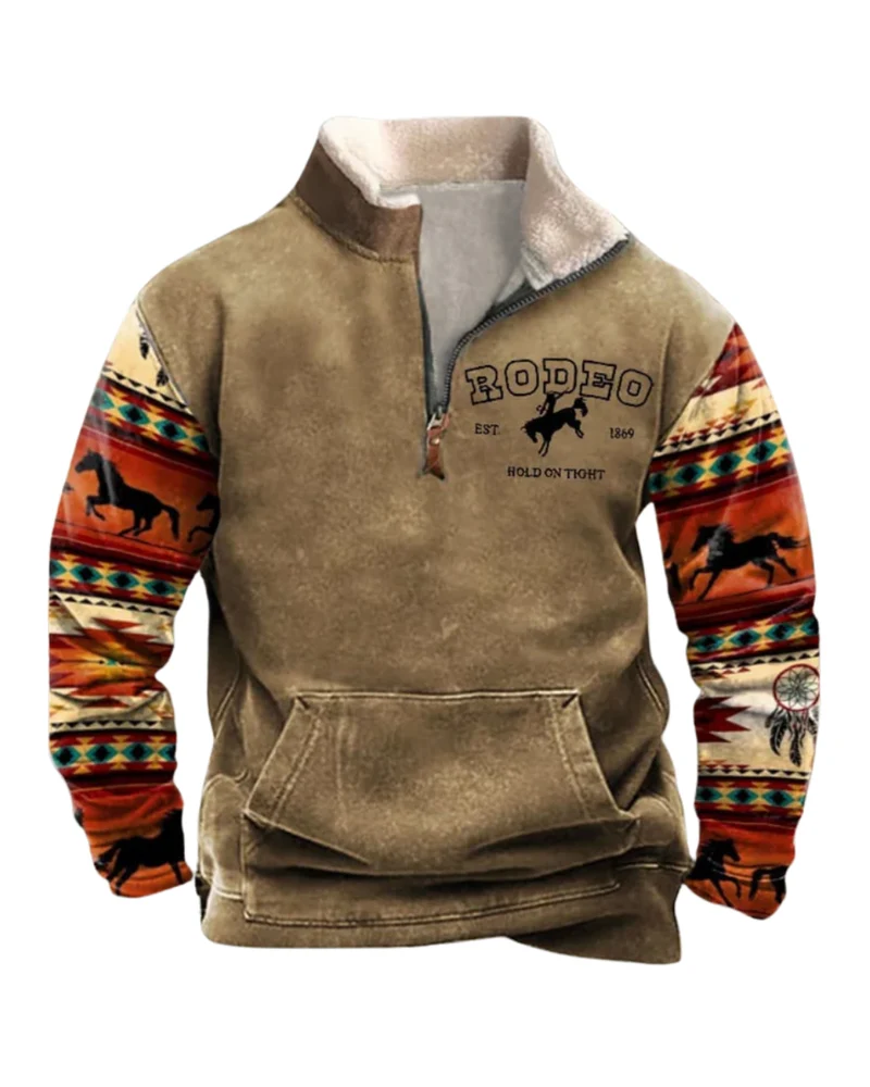 Vintage Zip Sweater