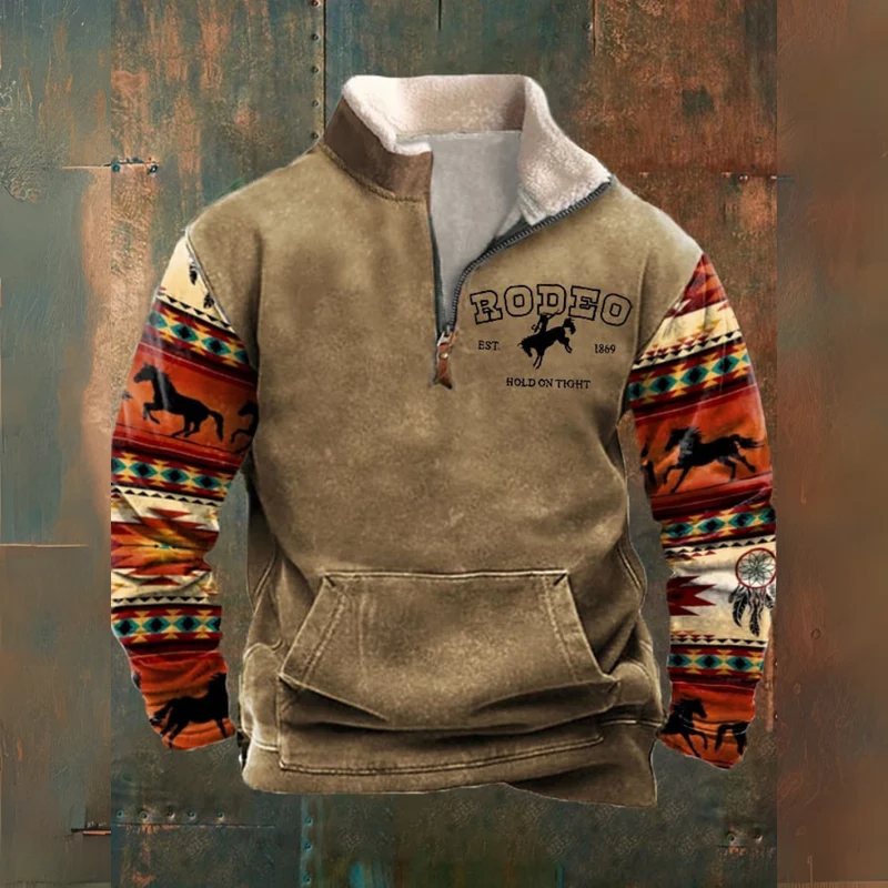 Vintage Zip Sweater