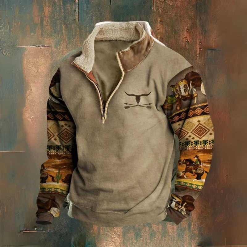 Vintage Zip Sweater