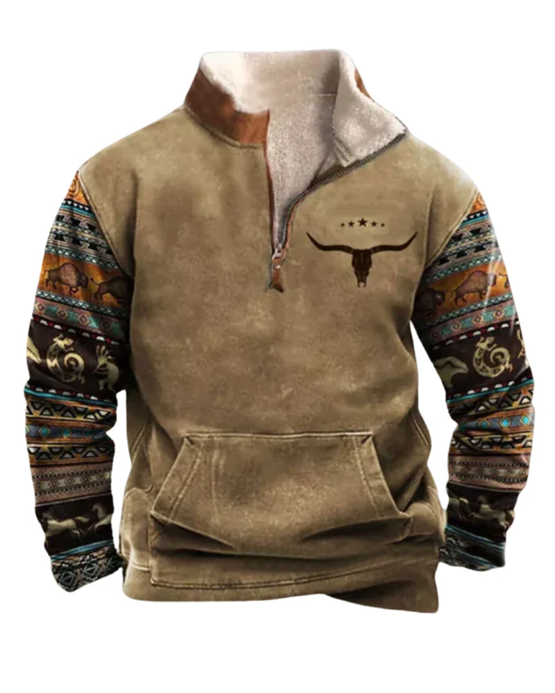 Vintage Zip Sweater