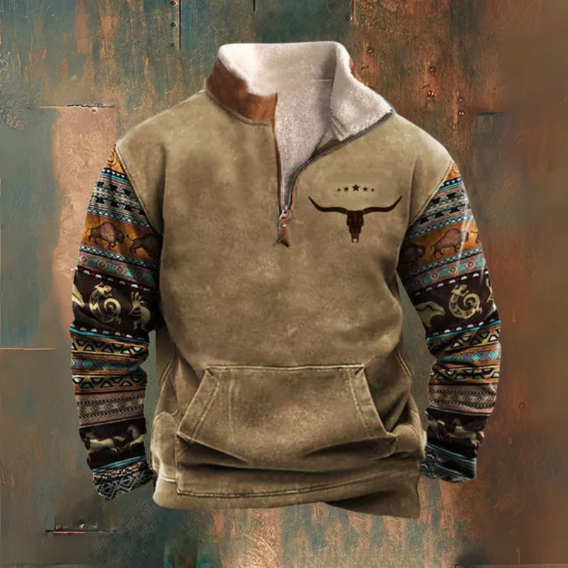 Vintage Zip Sweater