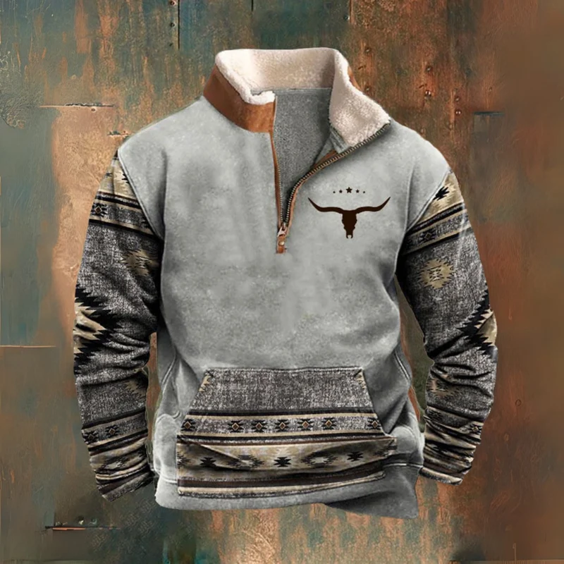 Vintage Zip Sweater