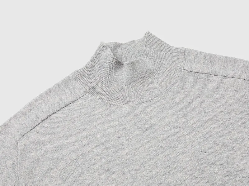 Rollkragenpullover aus Kaschmirmischung