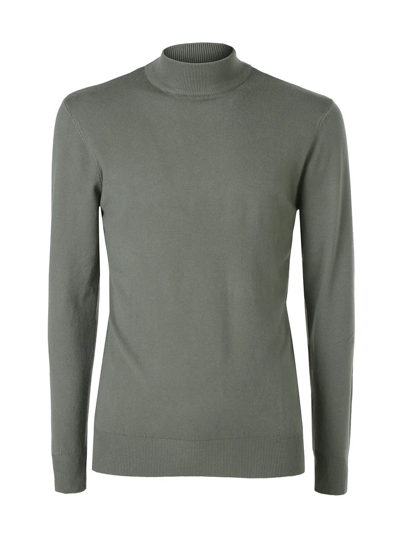 Maglia lupetto da uomo - militare