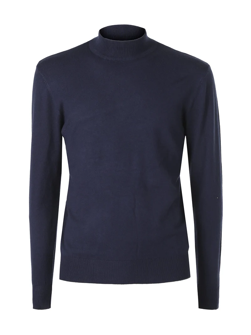 Maglia lupetto da uomo - blu