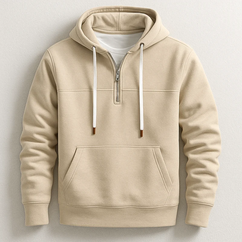 Elegant Zip Hoodie