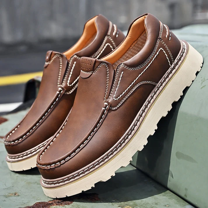 Elegant Leather Slip-on Shoes