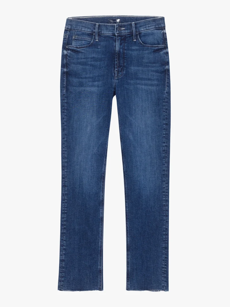 The Mid Rise Dazzler Ankle Fray
