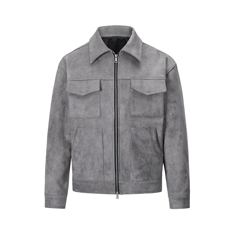 Casual Suede Jacket