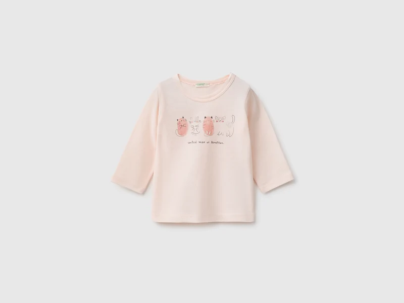 Bedrucktes T-Shirt aus Bio-Baumwolle