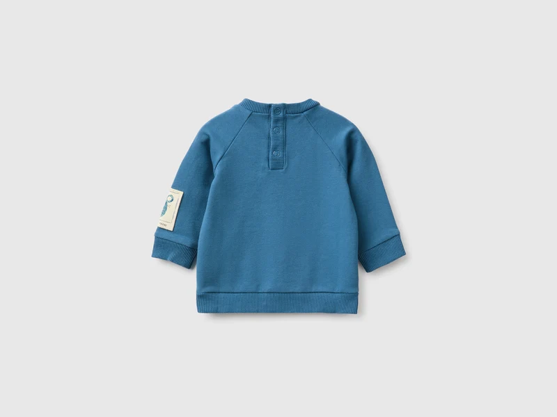 Sweatshirt mit Nylontasche