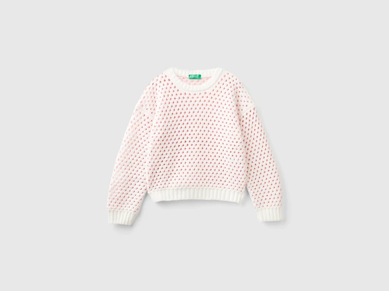 Chenille-Netzpullover