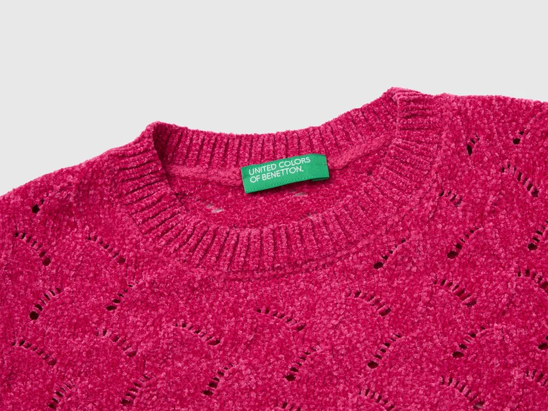 Chenille-Pullover