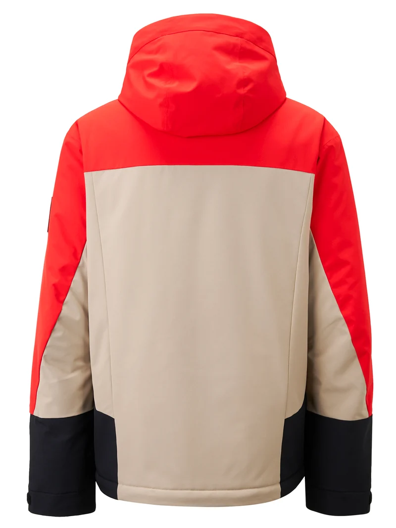 ZIENER TARAINO Herren Skijacke Rot, funktionell & wattiert