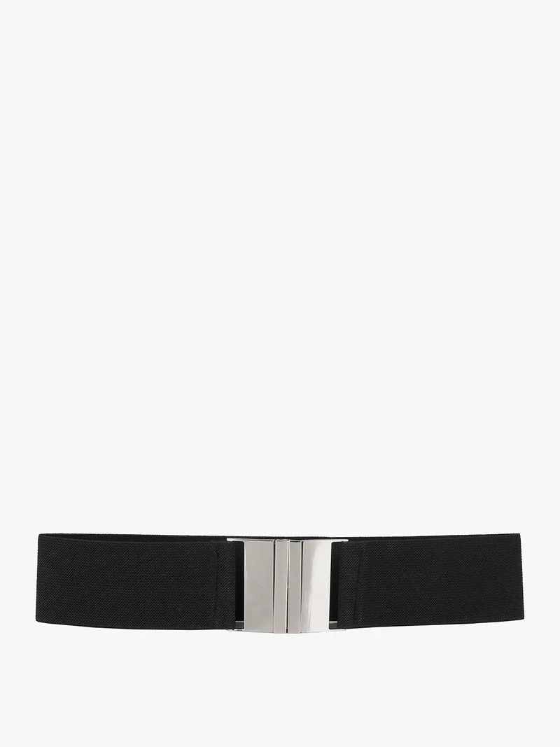 Cintura elastica da donna - argento