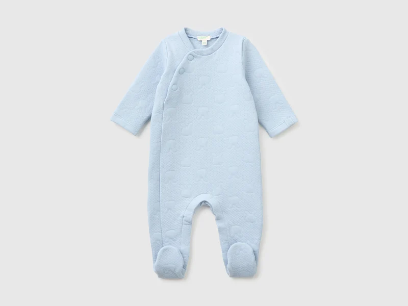 Jacquard-Hasen-Strampler
