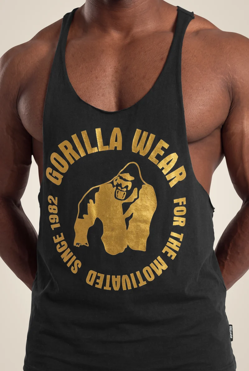 Melrose Stringer - Black/Gold