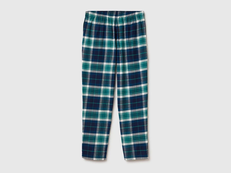Flanellhose mit Schottenmuster