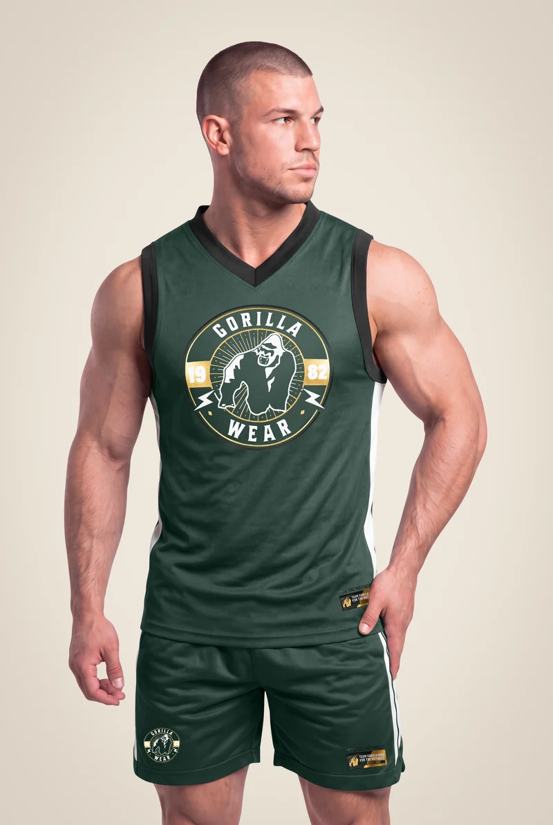 Orlando Jersey Tank Top - Green