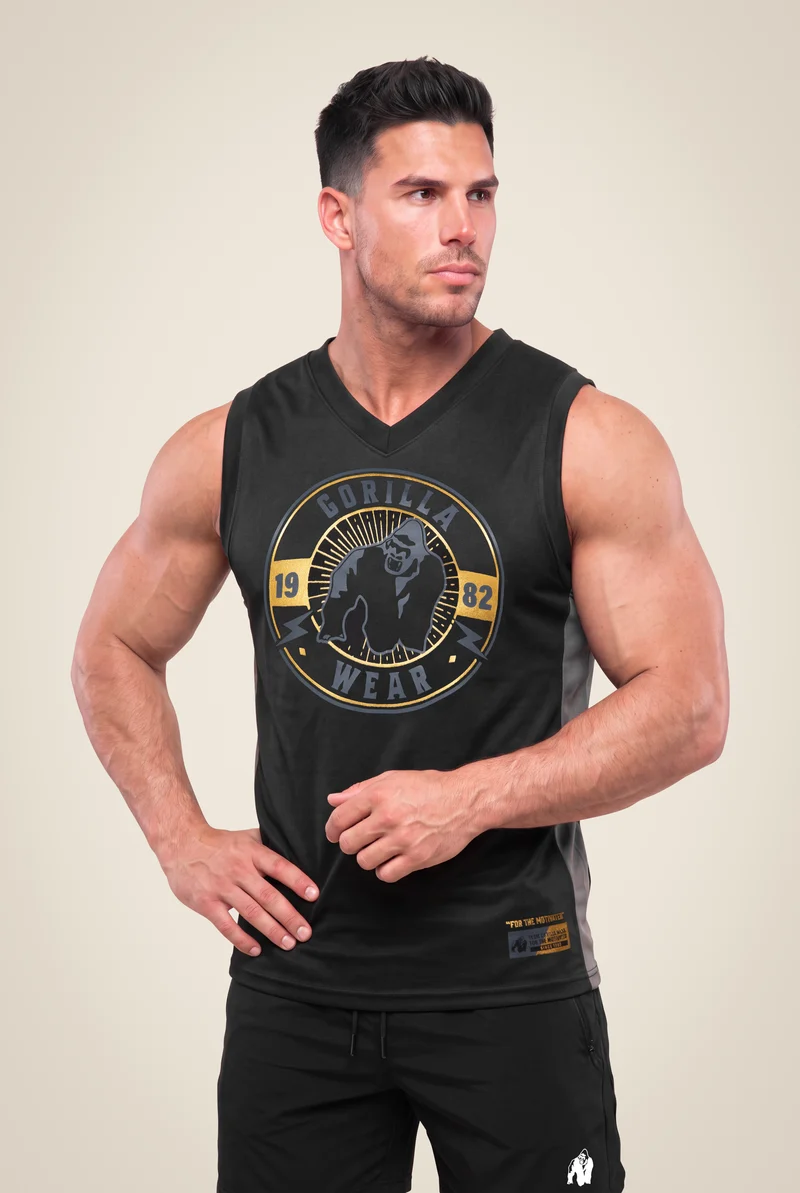 Orlando Jersey Tank Top - Black