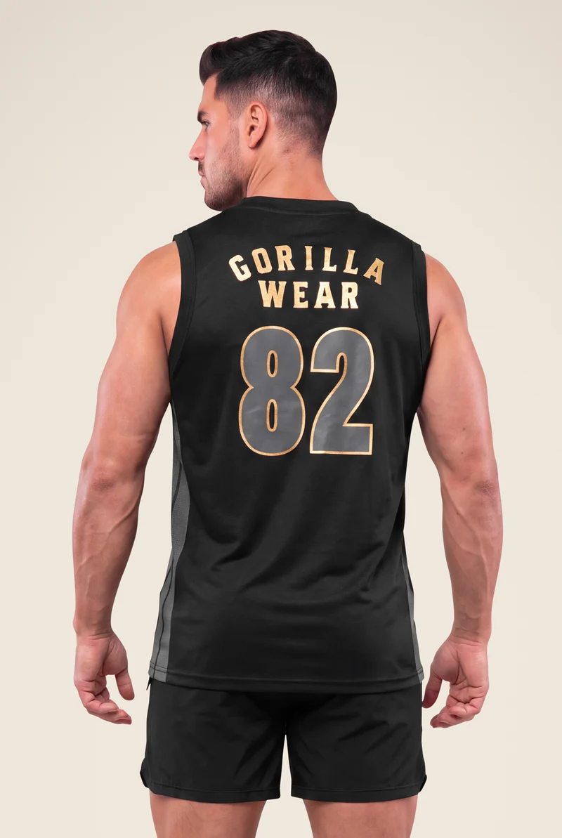 Orlando Jersey Tank Top - Black