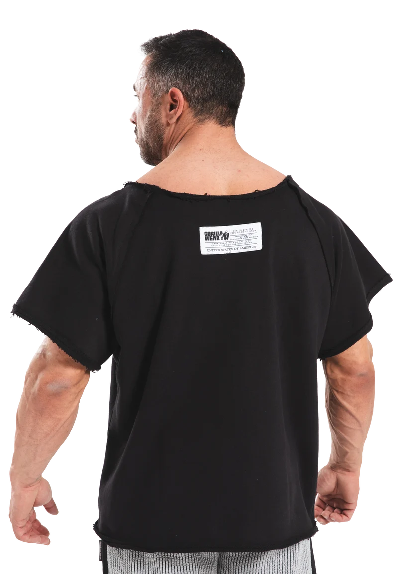 Classic Workout Top - Black/Gold