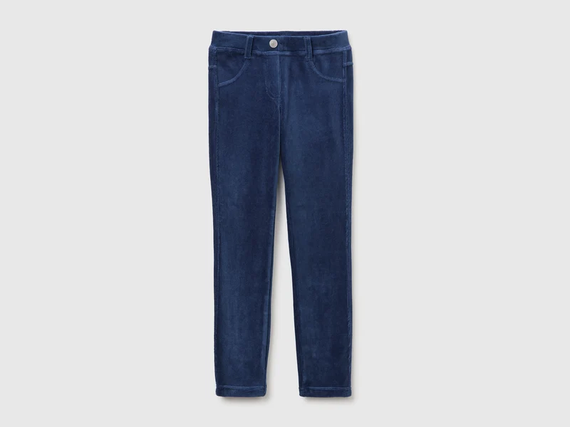 Superenge Chenille-Hosen