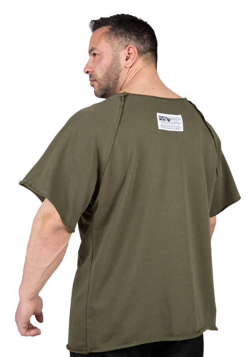 Classic Workout Top - Army Green