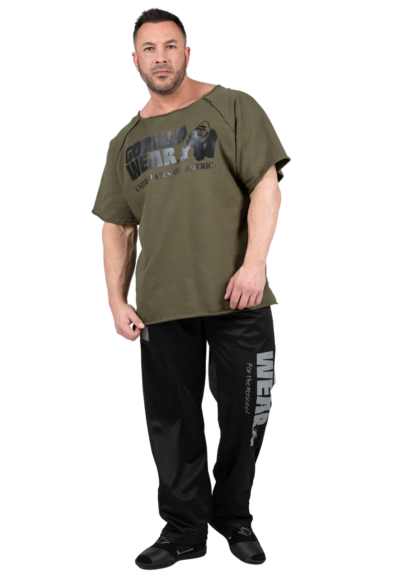 Classic Workout Top - Army Green
