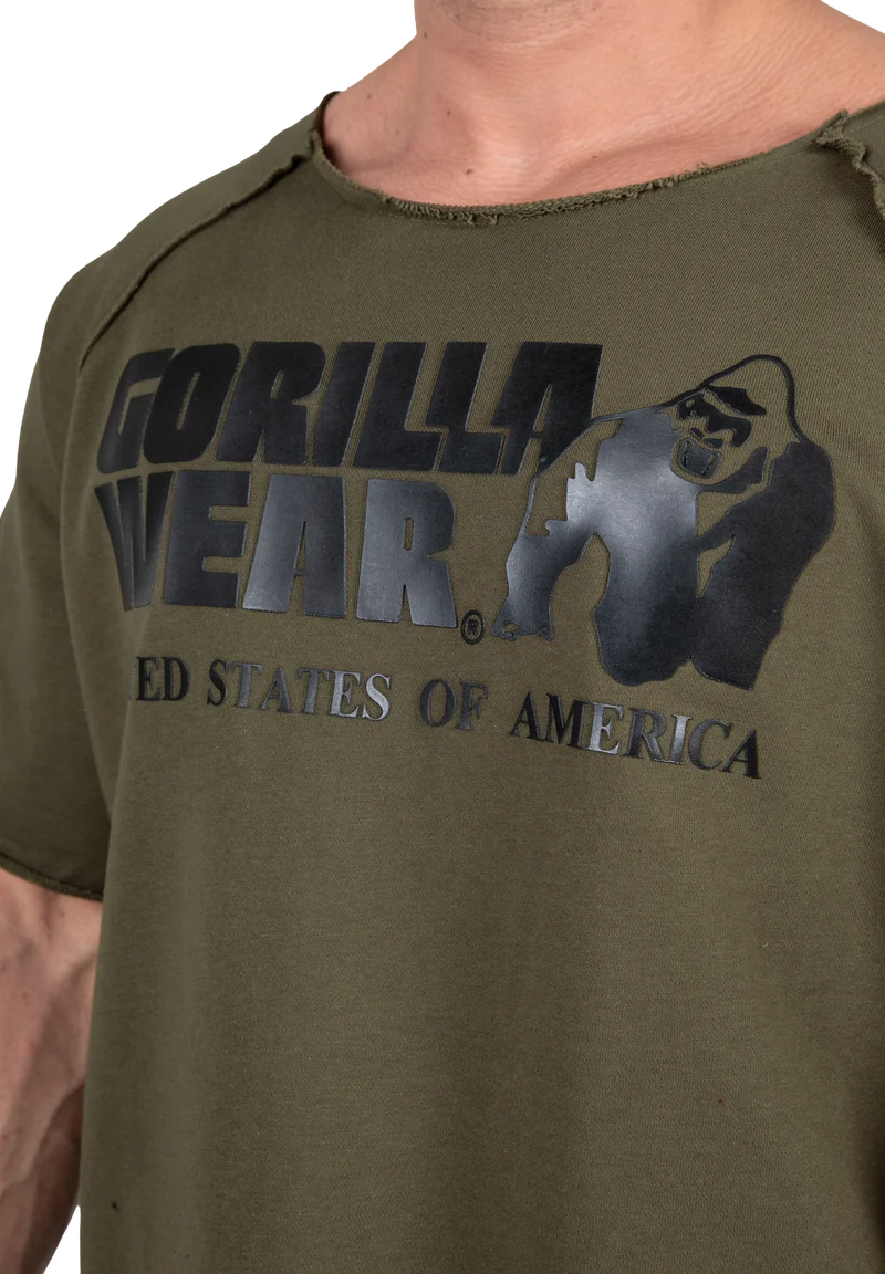 Classic Workout Top - Army Green
