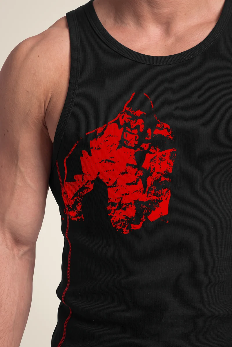 Monterey Tank Top - Black/Red
