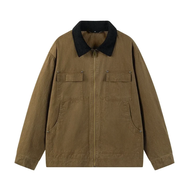 Elegant Cotton Denim Jacket