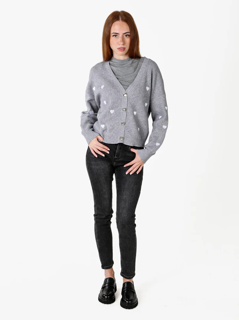 Jeans donna slim fit - nero
