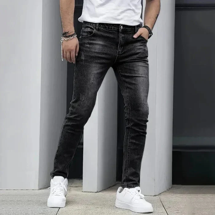 Herren Stretch Jeans | Flexible Denim Freizeithose aus Baumwollmischung für Komfort und Alltag