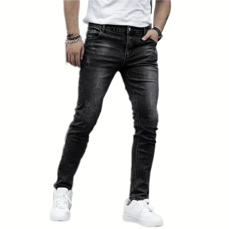 Herren Stretch Jeans | Flexible Denim Freizeithose aus Baumwollmischung für Komfort und Alltag