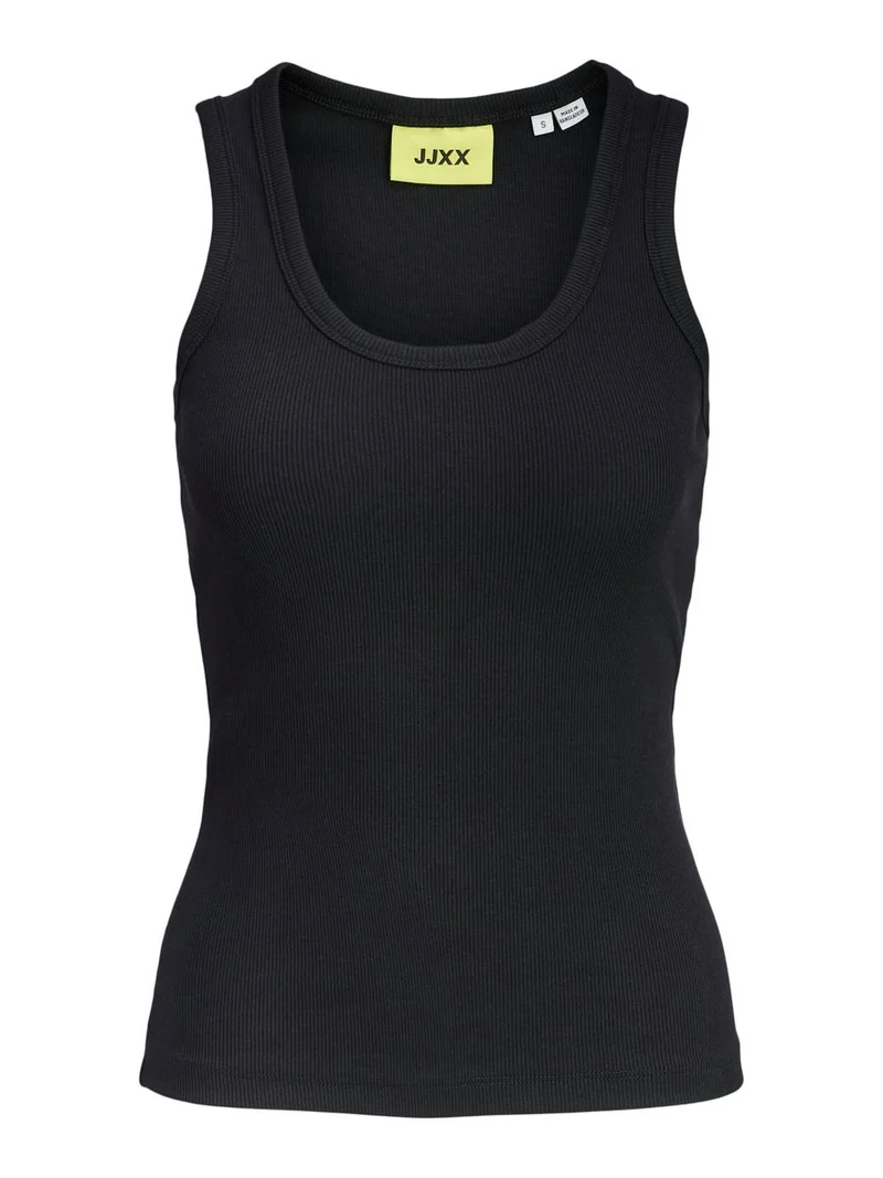 JXFRIDA SL U-NECK TOP JRS NOOS