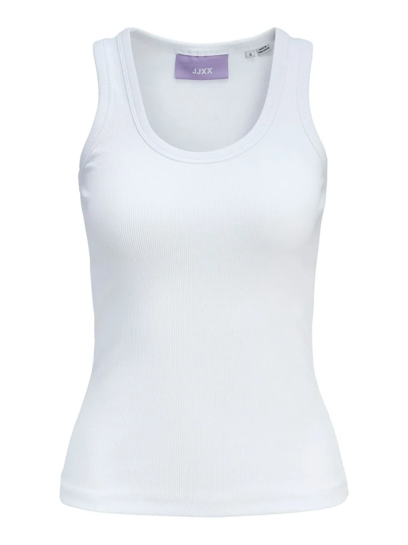 JXFRIDA SL U-NECK TOP JRS NOOS