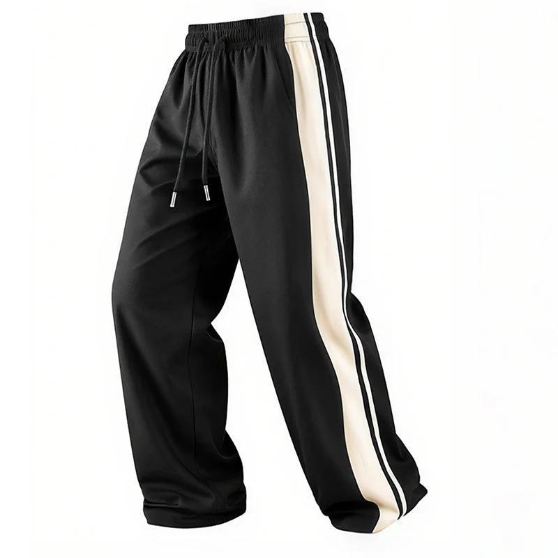 Herren Trainingshose Loose Fit | Jogginghose mit elastischem Bund, Kordelzug und weicher, atmungsaktiver Stoffqualität